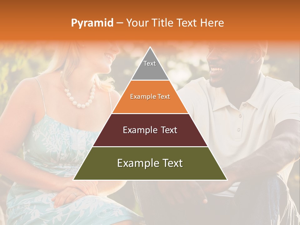 Thirties Couple Talking PowerPoint Template