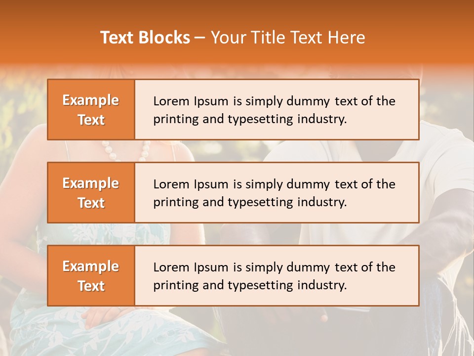 Thirties Couple Talking PowerPoint Template