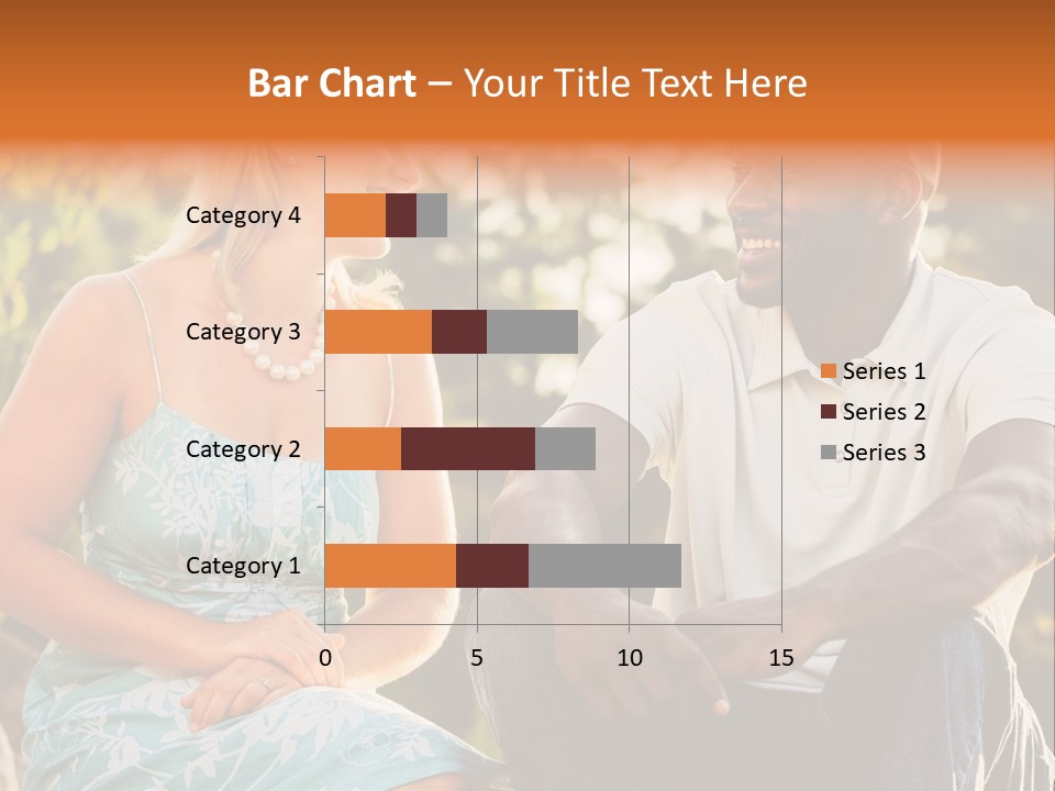 Thirties Couple Talking PowerPoint Template