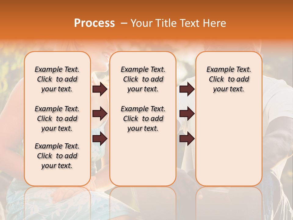 Thirties Couple Talking PowerPoint Template