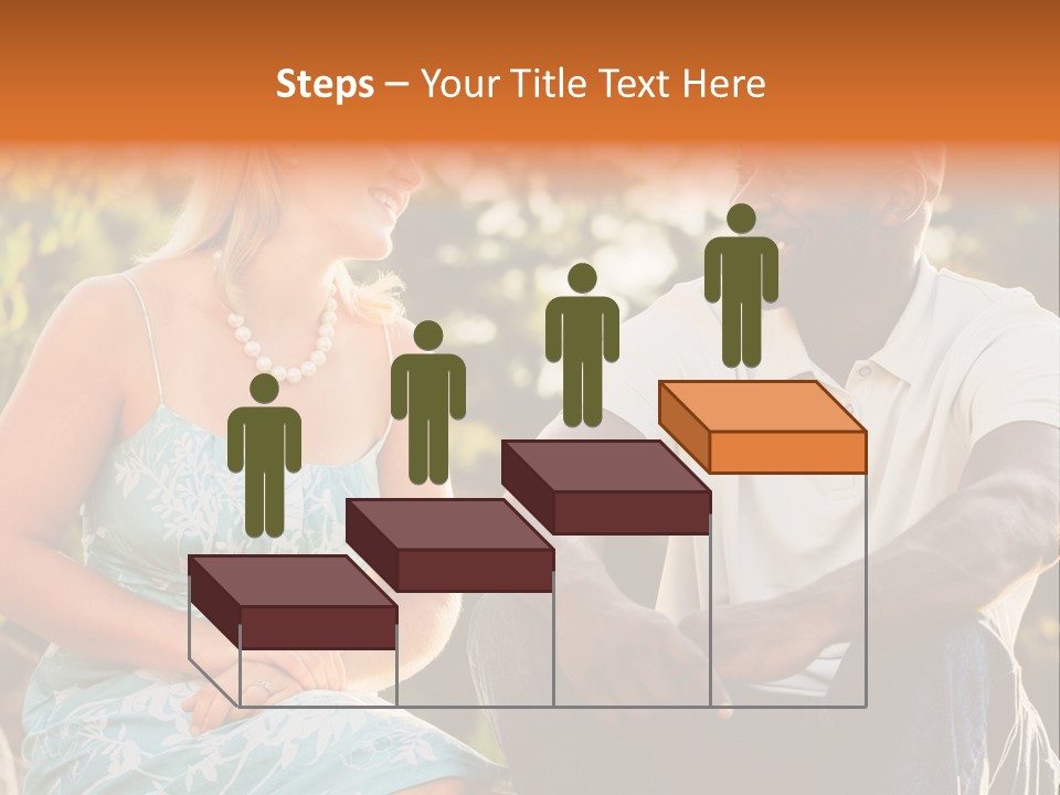 Thirties Couple Talking PowerPoint Template