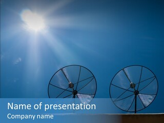 Radio Broadband Web PowerPoint Template