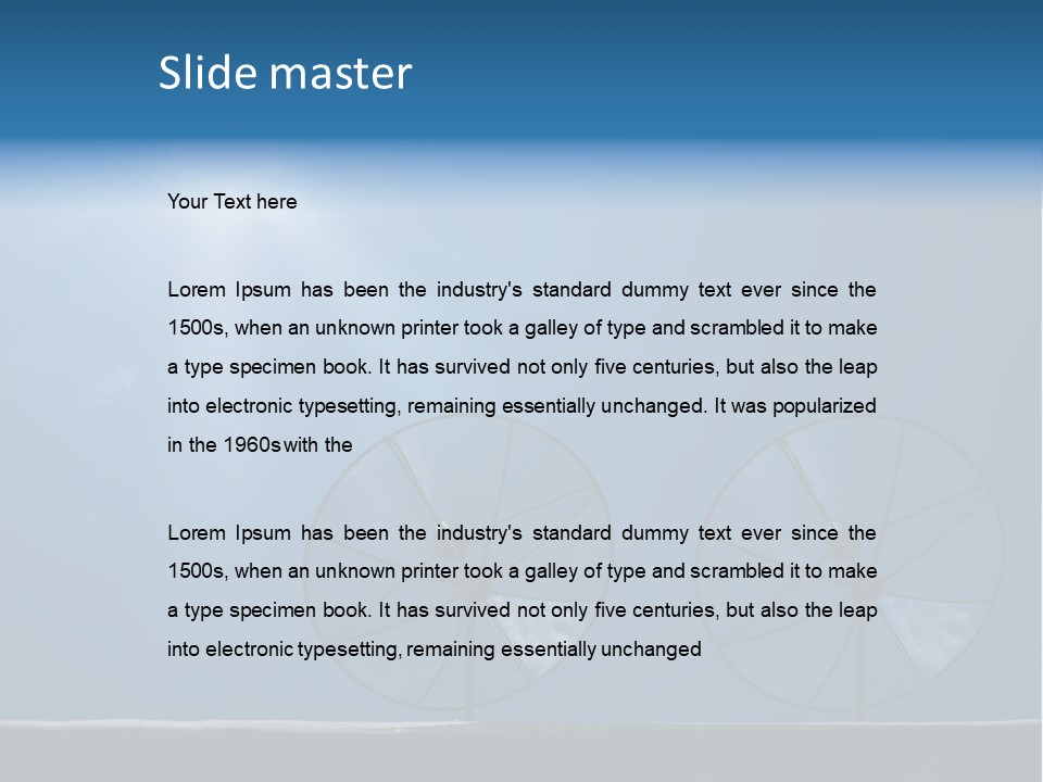 Radio Broadband Web PowerPoint Template