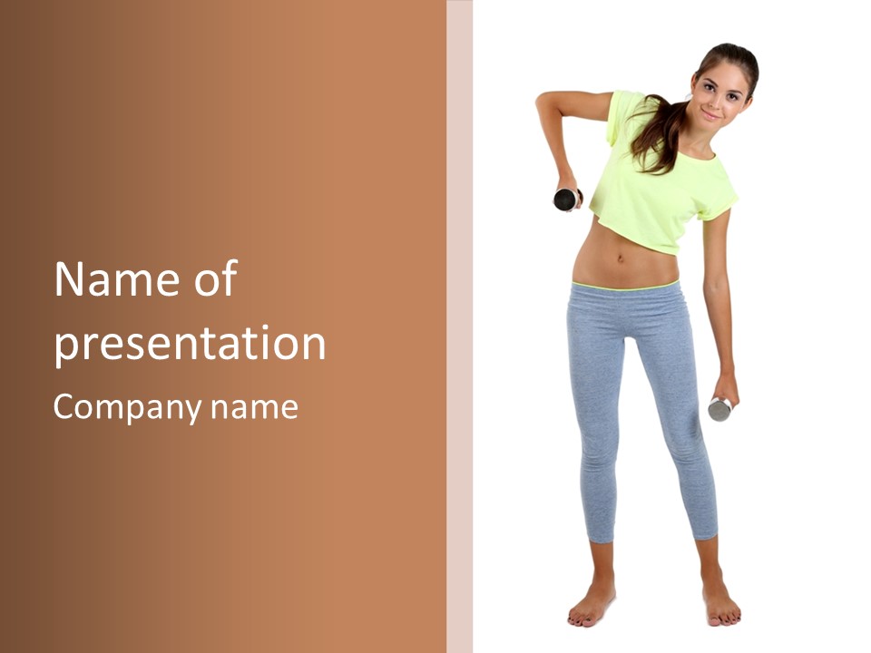 Pose Mantra Soul PowerPoint Template