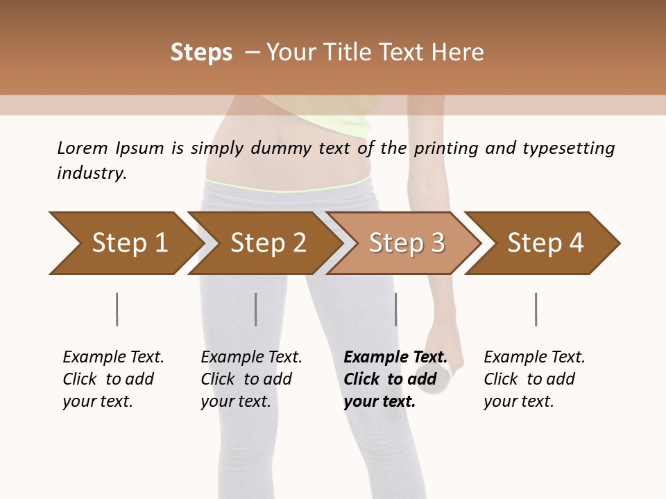 Pose Mantra Soul PowerPoint Template