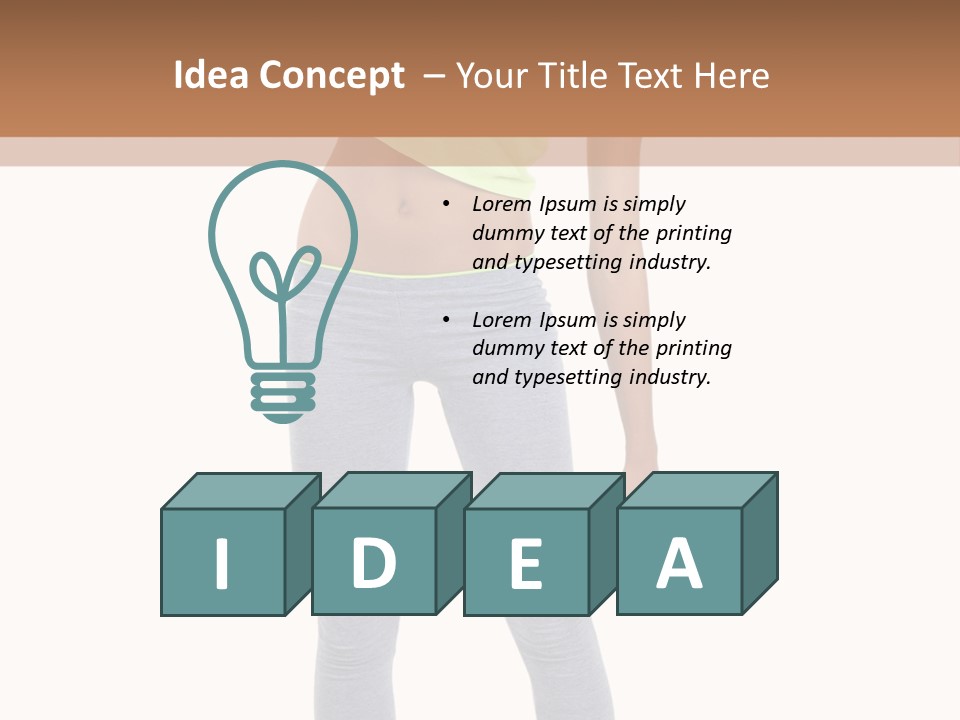 Pose Mantra Soul PowerPoint Template