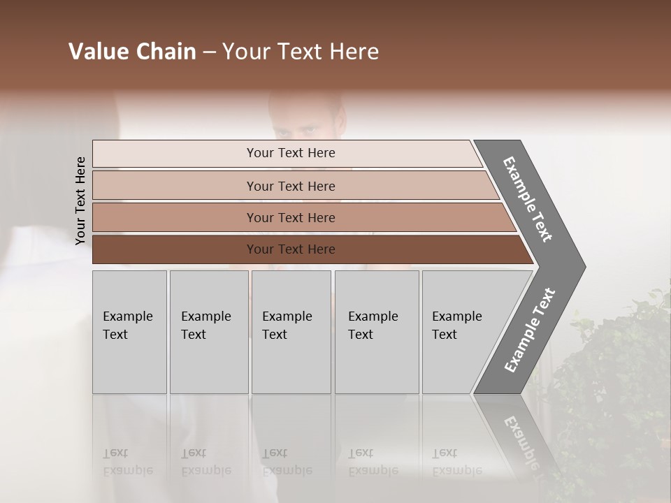 A Man Sitting On A Couch Talking To A Woman PowerPoint Template