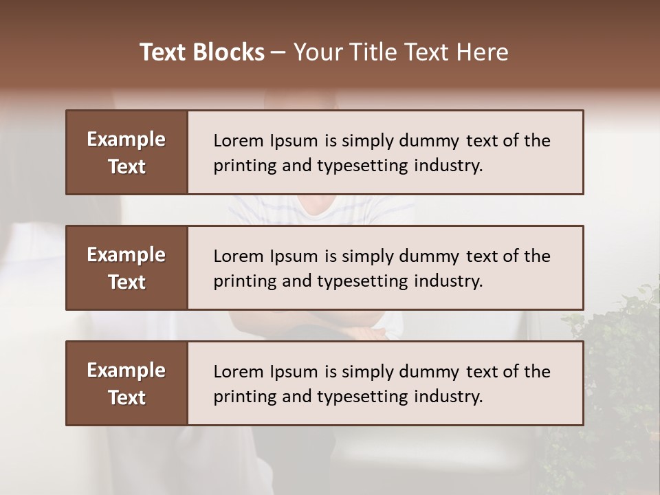 A Man Sitting On A Couch Talking To A Woman PowerPoint Template