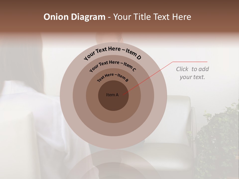 A Man Sitting On A Couch Talking To A Woman PowerPoint Template
