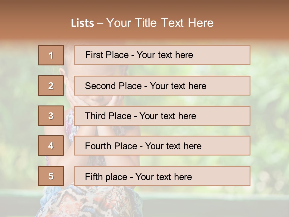 Orange Season Rustic PowerPoint Template