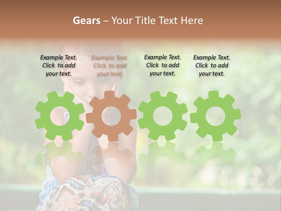 Orange Season Rustic PowerPoint Template