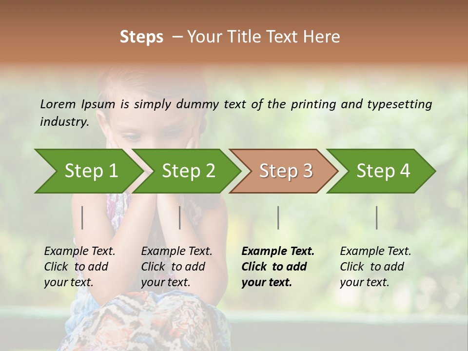 Orange Season Rustic PowerPoint Template