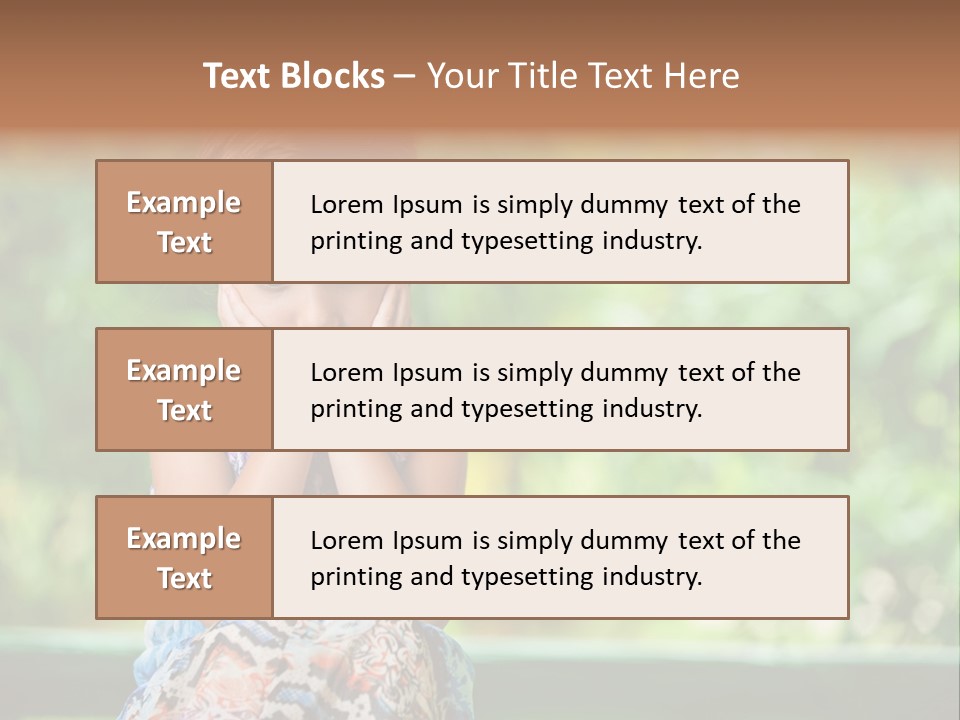 Orange Season Rustic PowerPoint Template