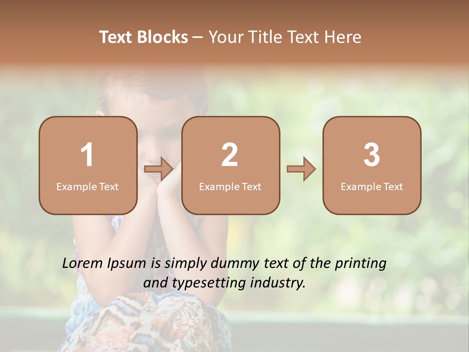 Orange Season Rustic PowerPoint Template