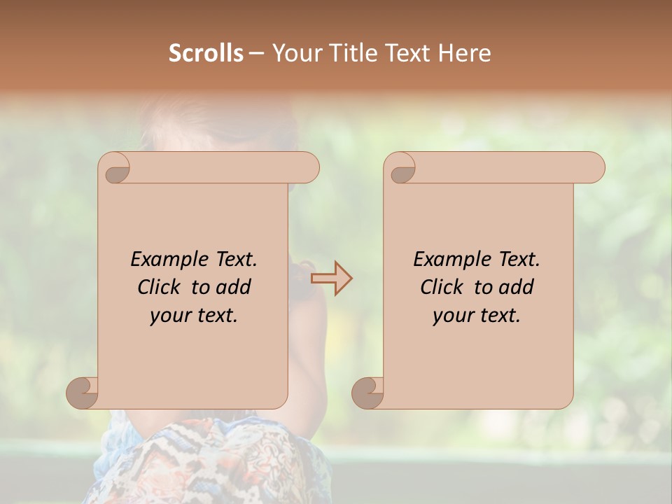 Orange Season Rustic PowerPoint Template