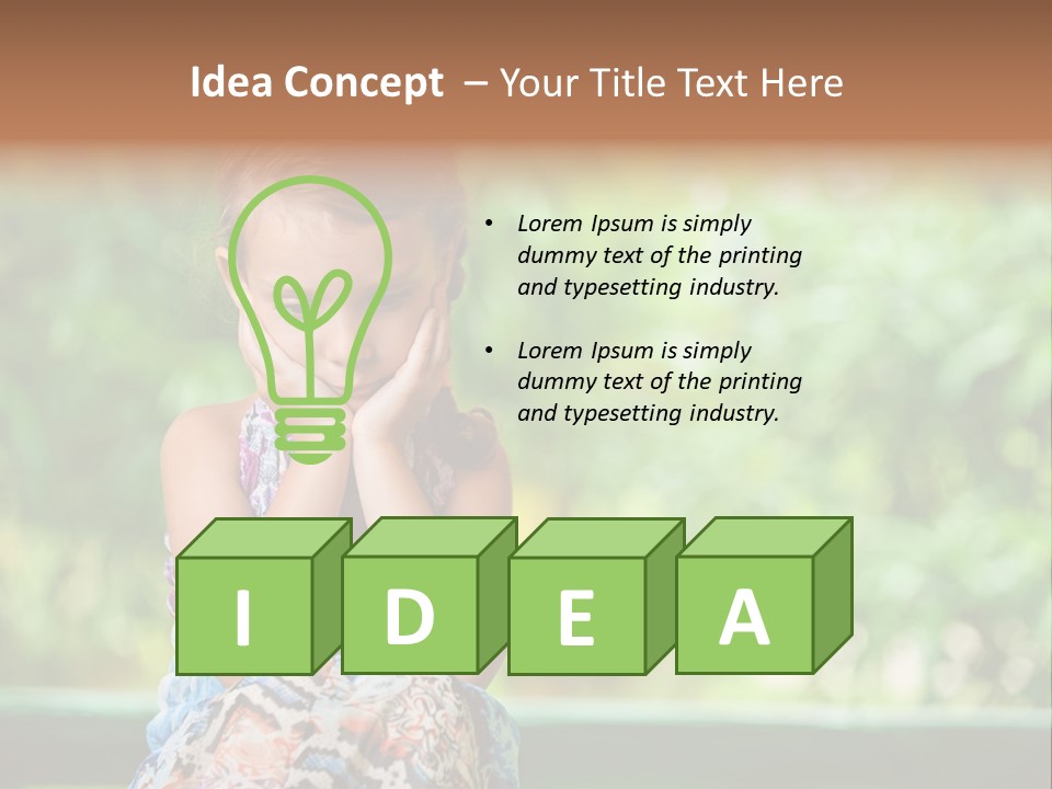 Orange Season Rustic PowerPoint Template