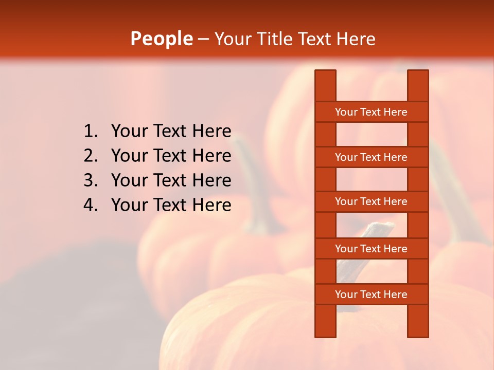 Orange Season Rustic PowerPoint Template