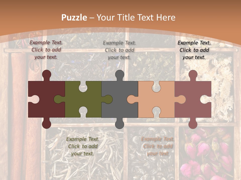 Aromatic Laps Oolong PowerPoint Template