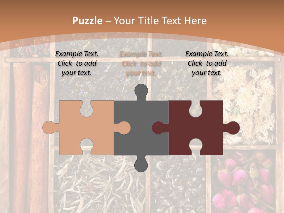 Aromatic Laps Oolong PowerPoint Template