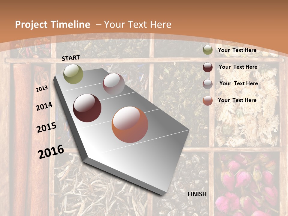 Aromatic Laps Oolong PowerPoint Template
