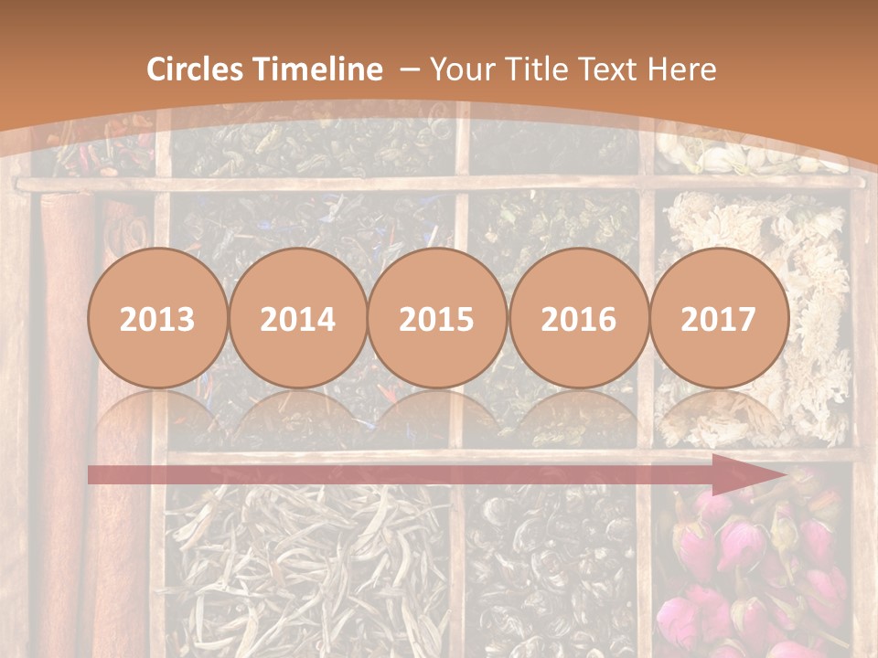 Aromatic Laps Oolong PowerPoint Template