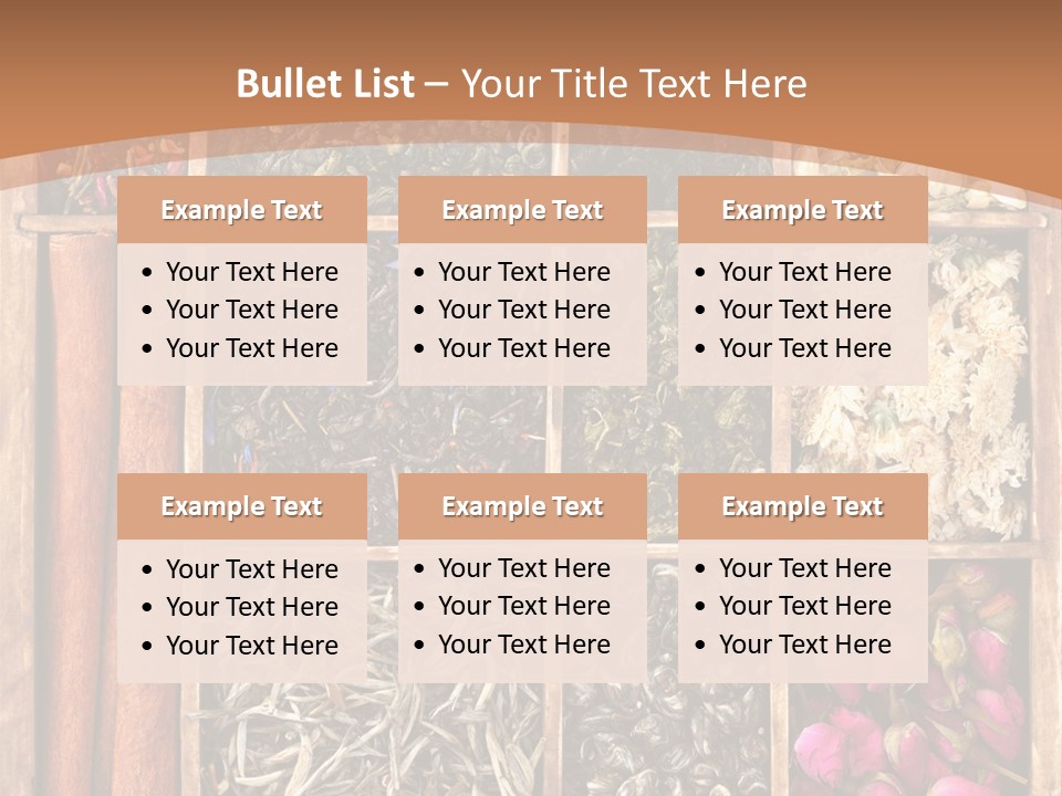 Aromatic Laps Oolong PowerPoint Template