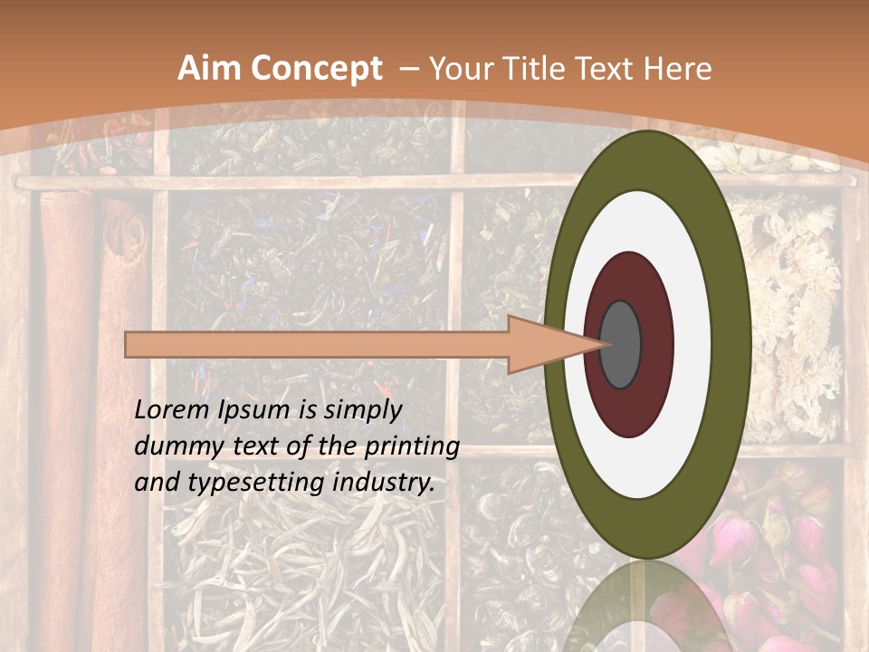 Aromatic Laps Oolong PowerPoint Template