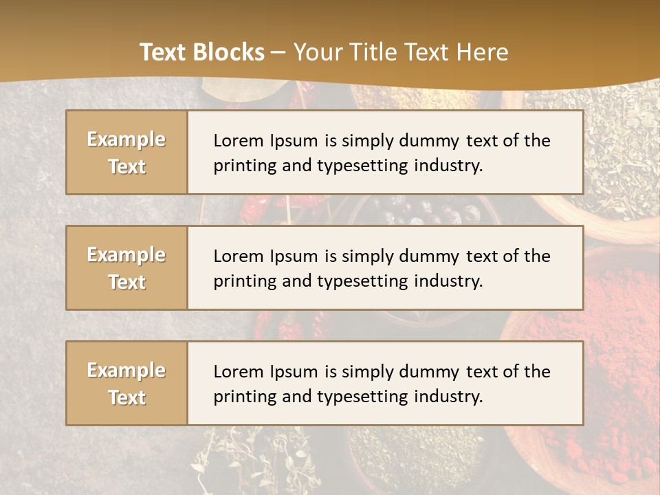 Paprika Top Dry PowerPoint Template