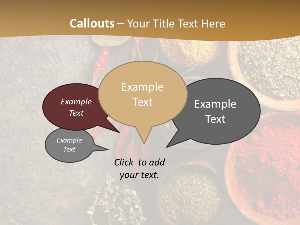 Paprika Top Dry PowerPoint Template