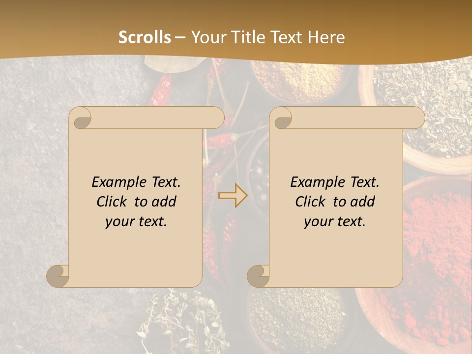 Paprika Top Dry PowerPoint Template