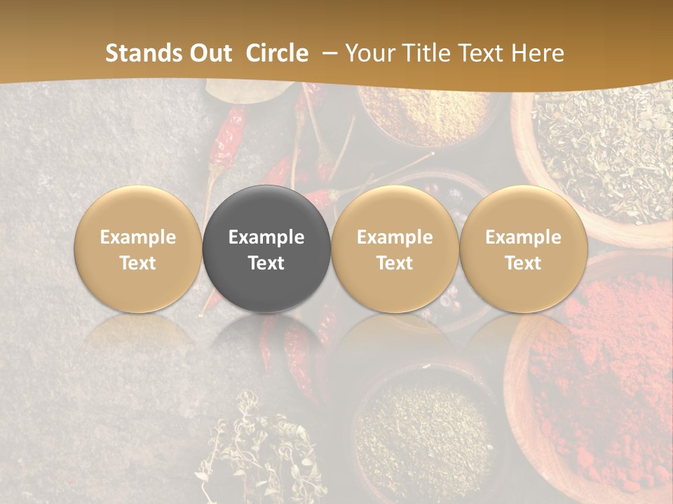 Paprika Top Dry PowerPoint Template