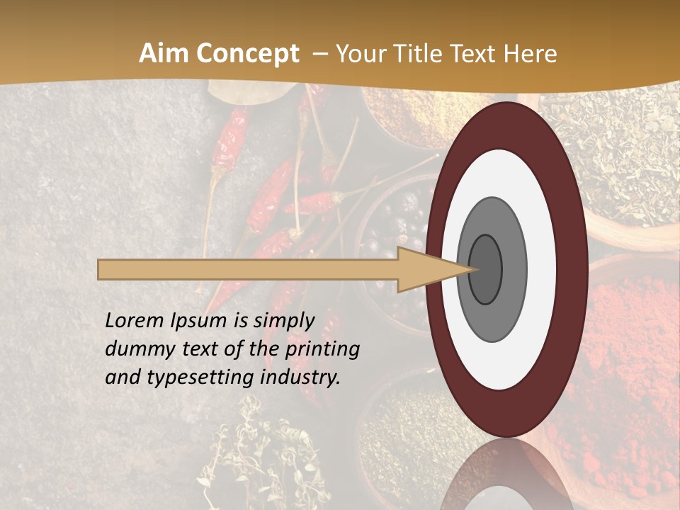 Paprika Top Dry PowerPoint Template