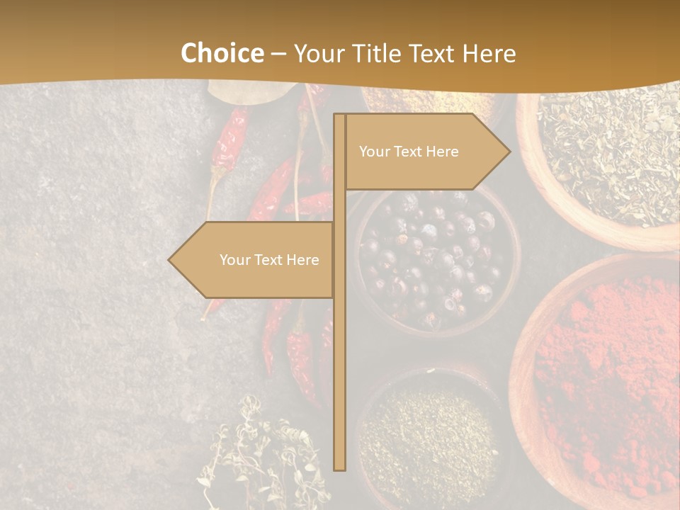 Paprika Top Dry PowerPoint Template