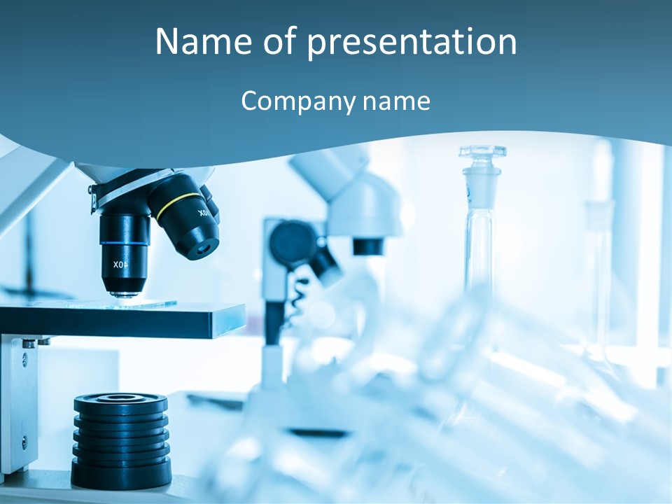 Exploration Microbiology Education PowerPoint Template