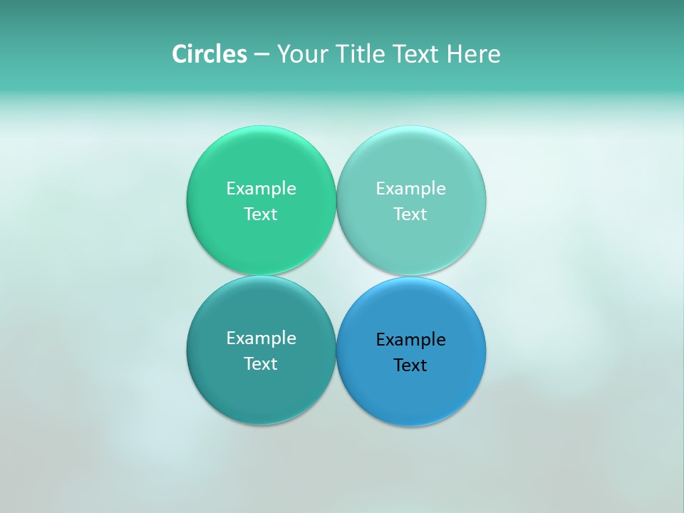 Circle Texture Cool PowerPoint Template