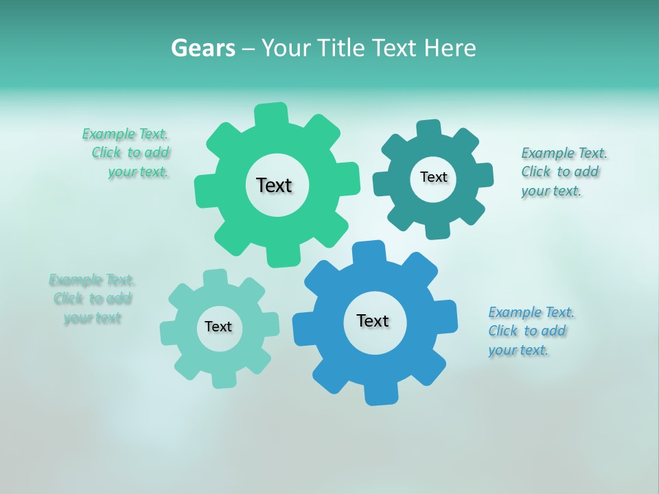 Circle Texture Cool PowerPoint Template