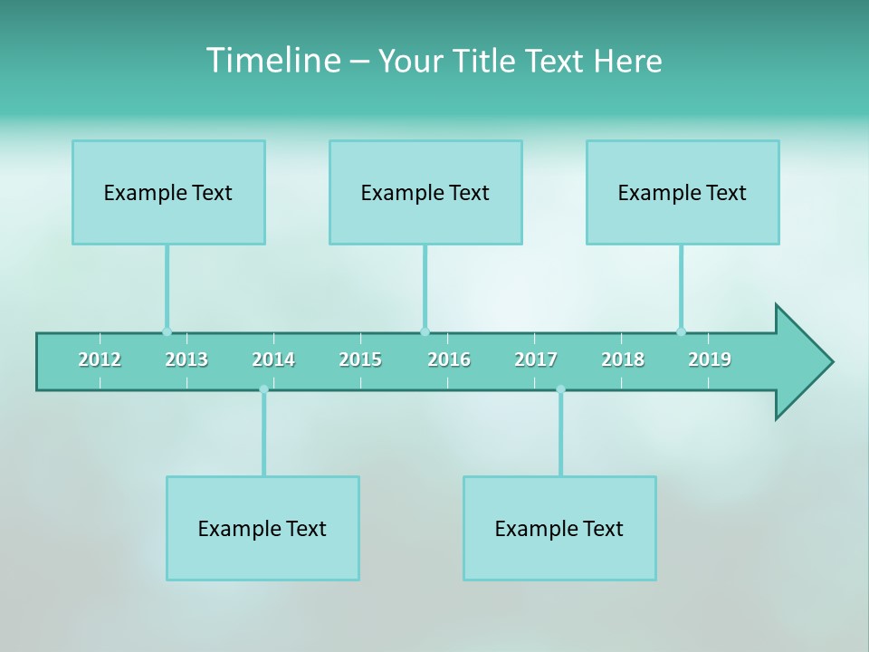Circle Texture Cool PowerPoint Template