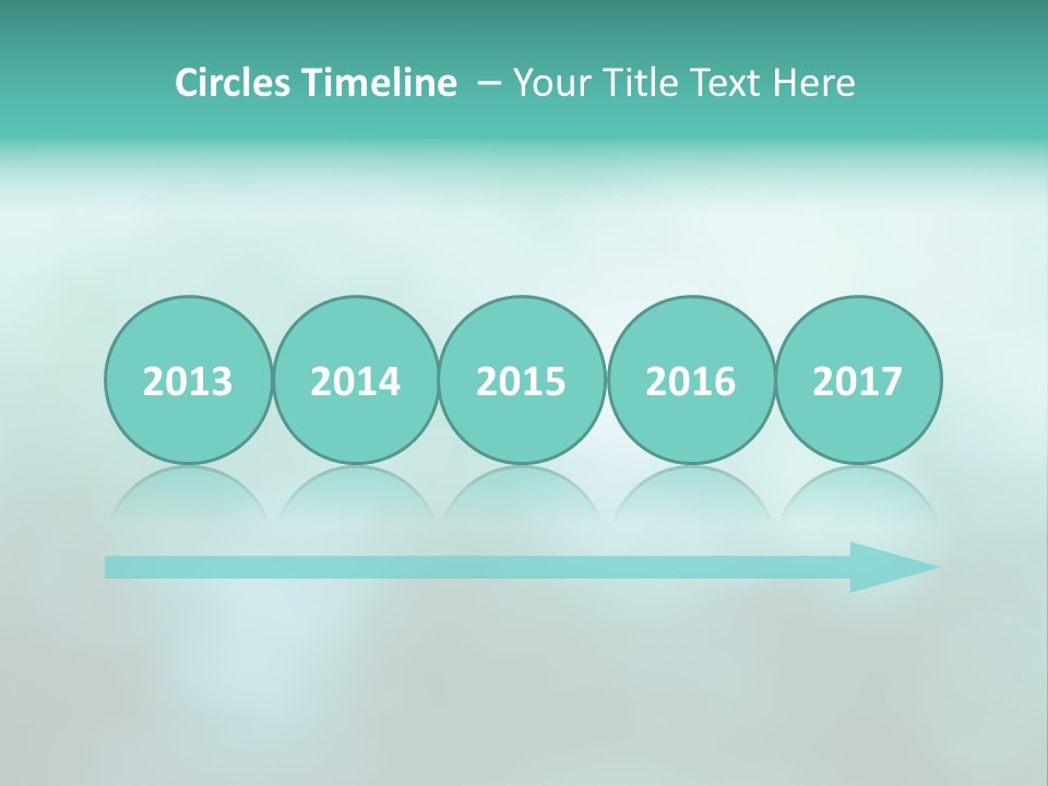 Circle Texture Cool PowerPoint Template