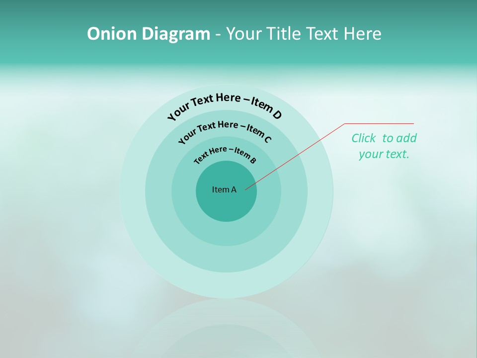 Circle Texture Cool PowerPoint Template