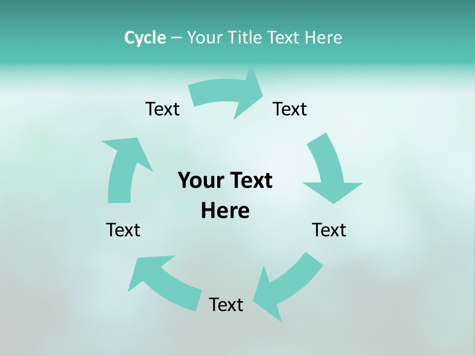 Circle Texture Cool PowerPoint Template