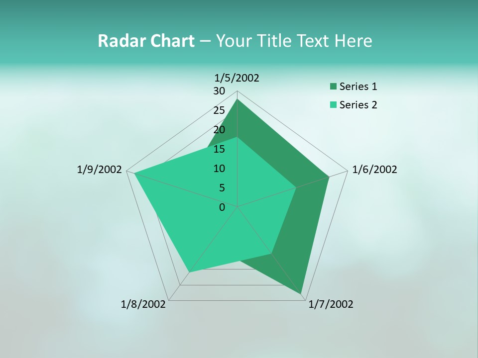 Circle Texture Cool PowerPoint Template