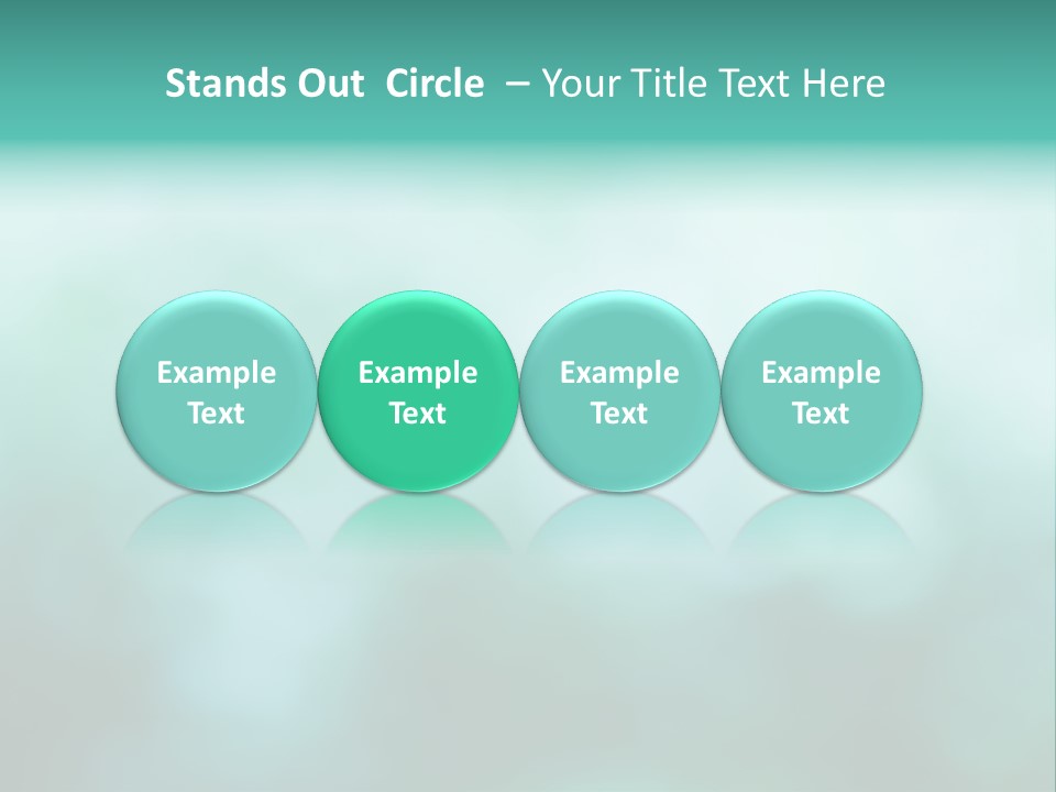 Circle Texture Cool PowerPoint Template