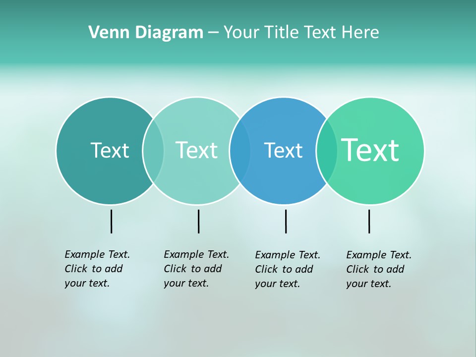 Circle Texture Cool PowerPoint Template