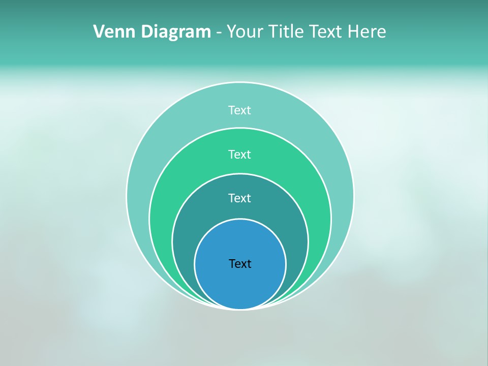 Circle Texture Cool PowerPoint Template