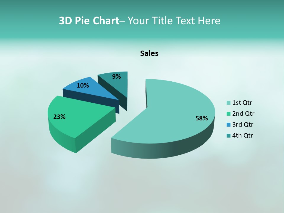 Circle Texture Cool PowerPoint Template