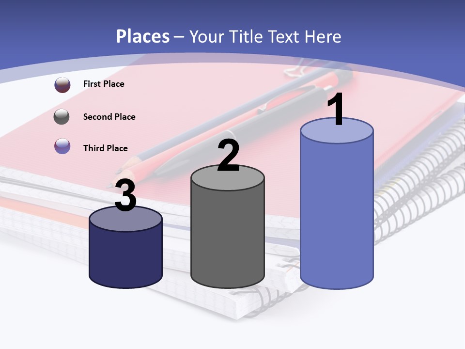 Fruit Pen Office PowerPoint Template