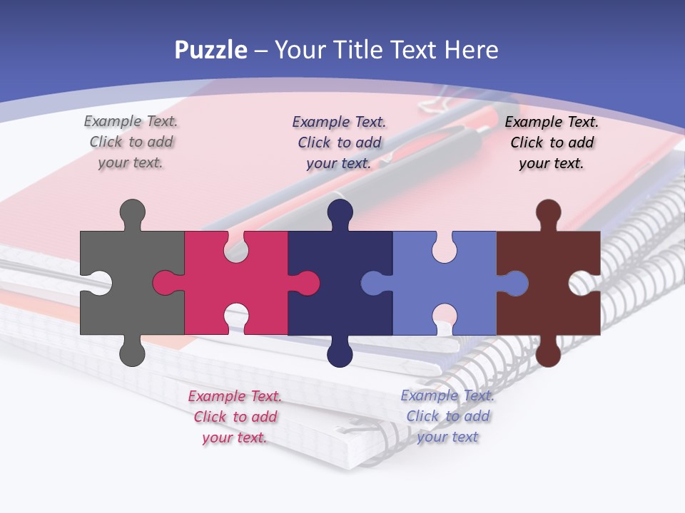 Fruit Pen Office PowerPoint Template