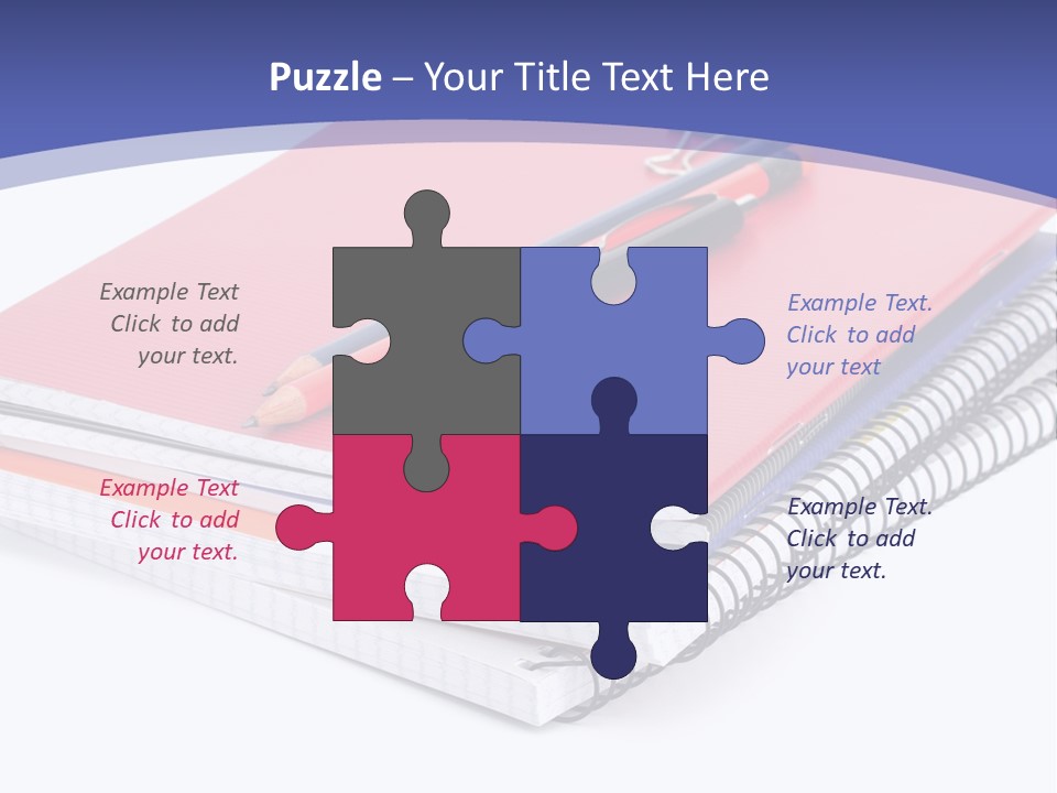 Fruit Pen Office PowerPoint Template