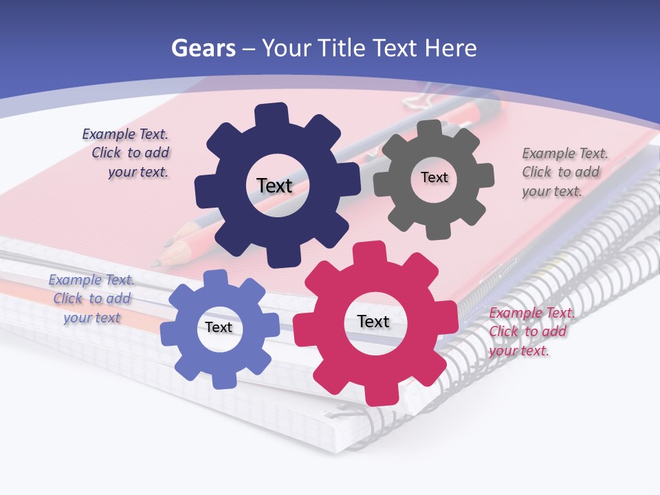 Fruit Pen Office PowerPoint Template