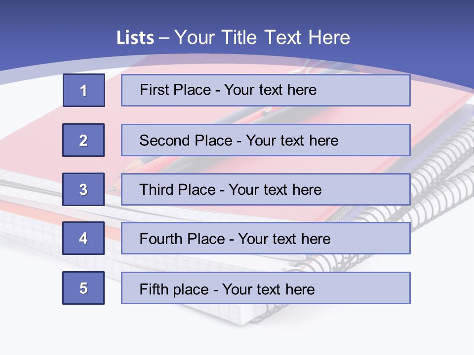 Fruit Pen Office PowerPoint Template